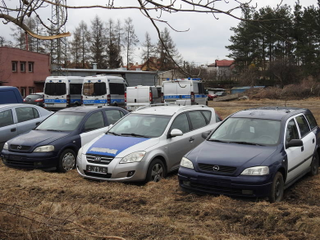 Illustration for article titled Police car graveyard